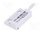 Reed switch; Pswitch: 10W; Contacts: SPST-NO; 500mA; max.200V; MM4 MEDER