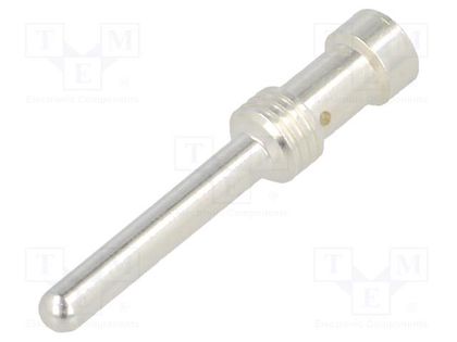 Contact; male; copper alloy; silver plated; 2.5mm2; Han E®; 16A HARTING 09330006102