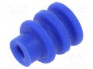 Gasket for wire; Mini Universal MATE-N-LOK; 4.14mm; blue TE Connectivity