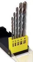 DRILL BIT SET, UNIVERSAL, 5PC
