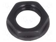 Nut; black; S2 CLIFF