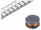 Inductor: wire; SMD; 47uH; 1.25A; ±10%; Q: 20; Ø: 10mm; H: 6mm; 170mΩ BOURNS