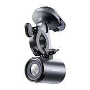 Baseus PrimeTrip 2-in-1 bike mount, phone holder + flashlight (black), Baseus