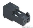 WIRE-BOARD CONNECTOR RECEPTACLE, 2 POSITION, 2.54MM