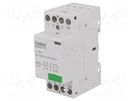 Contactor: 4-pole installation; 32A; 230VAC,220VDC; NC + NO x3 ISKRA