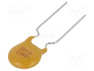 Fuse: PTC polymer; 500mA; THT; Ø0.51x7.6mm ECE