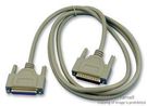 COMPUTER CABLE, DB25 PLUG-DB25 RCPT, 6FT
