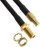 COAXIAL CABLE ASSEMBLY, RG316, 24IN, BLACK