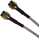 COAXIAL CABLE ASSEMBLY, RG-316, 24IN, BLACK