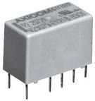 RELAY, SIGNAL, DPDT, 24VDC, 2A, SMD