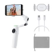 Insta360 Flow 2 Pro AI Tracker Stabilizer Bundle (white), Insta360