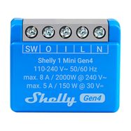 Shelly 1 Mini Gen4 Controller Zigbee/Matter, Shelly