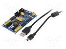 Module: adapter; for Bluetooth 4.0 BLE 2.4G modules WAVESHARE