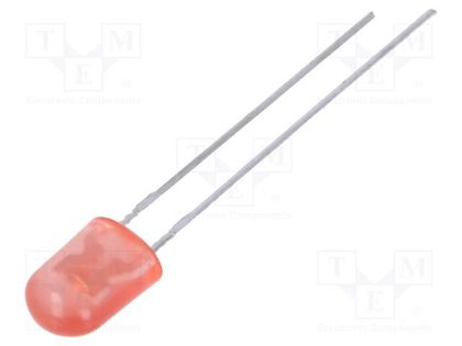 LED; oval; 5.2x3.8mm; red; 780÷1300mcd; 110/40°; Front: convex; 20mA LUCKYLIGHT LL-544VD2I-V1-4I