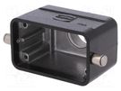 Enclosure: for HDC connectors; Han® B; size 10B; for cable; M25 HARTING