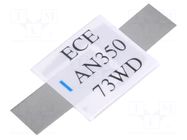 Fuse: PTC polymer; 3.5A ECE