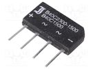 Bridge rectifier: single-phase; Urmax: 80V; If: 1.5A; Ifsm: 50A DIOTEC SEMICONDUCTOR