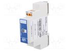 Module: voltage indicator; 230VAC; IP20; for DIN rail mounting DOBRY CZAS