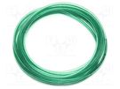 Pneumatic tubing; max.15bar; L: 20m; r bending min: 13mm; green SMC