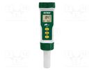 Meter: pH; LCD; 0÷14pH; 0÷90°C; Accur: ±1°C; IP57 EXTECH