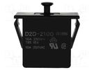 Switch: door; Pos: 2; SPST-NO + SPST-NC; 16A/250VAC; black; D2D OMRON Electronic Components