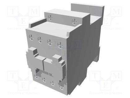 Contactor: 3-pole; NO x3; Auxiliary contacts: NC; 110VDC; 18A; DIN LOVATO ELECTRIC BF1801D110