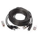 25ft CCTV Cable Video Power BNC-to-RCA with Adapters