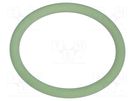 O-ring gasket; FPM; Thk: 1.8mm; Øint: 17mm; M20; green; -40÷200°C HUMMEL
