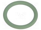 O-ring gasket; FPM; Thk: 1.5mm; Øint: 10mm; M12; green; -40÷200°C HUMMEL