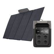 Set: EcoFlow Delta 3 power station + 400W photovoltaic panel., ECOFLOW
