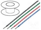 Wire; stranded; Cu; 18AWG; PVC; green; 300V; Class: 5; 1x18AWG HELUKABEL