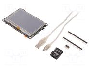 Display: TFT; 4.3"; 480x272; Controller: FT810; uC: TM4C123GH6PGEI MIKROE