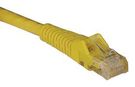 NETWORK CABLE, RJ45, CAT6, 25FT, YEL