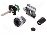 Potentiometer; 22mm; Harmony XB4; Illumin: none; Ø22mm; IP66; 1kΩ SCHNEIDER ELECTRIC