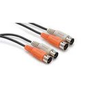 12FT DUAL MIDI CABLE          DUAL 5-PIN DIN