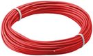Insulated Copper Wire, 10 m, red - 1-wire copper cable, stranded (18x 0.1 mm)
