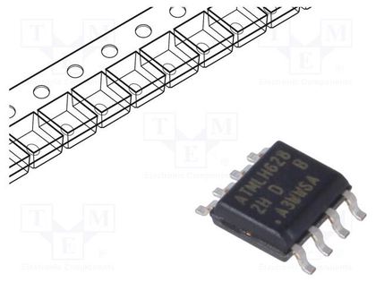 IC: EEPROM memory; 1kbEEPROM; I2C; 256kx8bit; 2.5÷5.5V; 1MHz; SO8 MICROCHIP TECHNOLOGY AT24CM02-SSHD-B