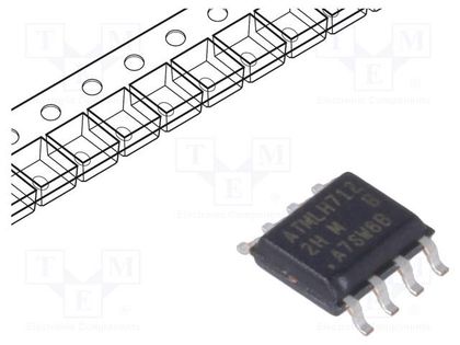 IC: EEPROM memory; I2C; 256kx8bit; 1.7÷5.5V; 1MHz; SO8; serial MICROCHIP TECHNOLOGY AT24CM02-SSHM-B