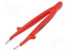 Tweezers; 145mm; in the electronics industry; 1kV KNIPEX