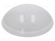 Lamp: lighting fixture; PANTERA; polycarbonate; E27; IP44; Ø: 305mm PAWBOL