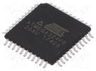 IC: AVR microcontroller; TQFP44; 1.8÷5.5VDC; Ext.inter: 39; Cmp: 1 MICROCHIP TECHNOLOGY