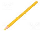 Marker: pencil; yellow; CHINA MARKER; Tip: cone MARKAL