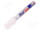 Marker: with liquid paint; white; PAINTRITER+ HP; Tip: round MARKAL