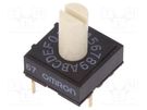 Encoding switch; HEX/BCD; Pos: 16; THT; Rcont max: 200mΩ; A6R OMRON Electronic Components