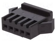 Connector: wire-wire; plug; female; PIN: 5; SM; for cable; 2.5mm JST