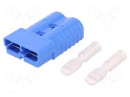 Connector: DC supply; plug; hermaphrodite; SB® 350; 600V; PIN: 2 ANDERSON POWER PRODUCTS