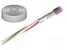 Wire: data transmission; chainflex® CF898; 2x0.5mm2; violet; Cu IGUS