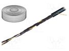 Wire: control cable; chainflex® CF9; 25G0.75mm2; grey; stranded IGUS