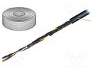 Wire: control cable; chainflex® CF9; 12x0.25mm2; grey; stranded IGUS