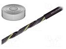 Wire: control cable; chainflex® CF880; 5G0.5mm2; PVC; black; Cu IGUS